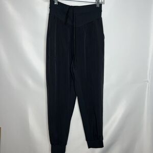 Zella Improvise Performance Joggers Size Small Black Pockets Drawstring